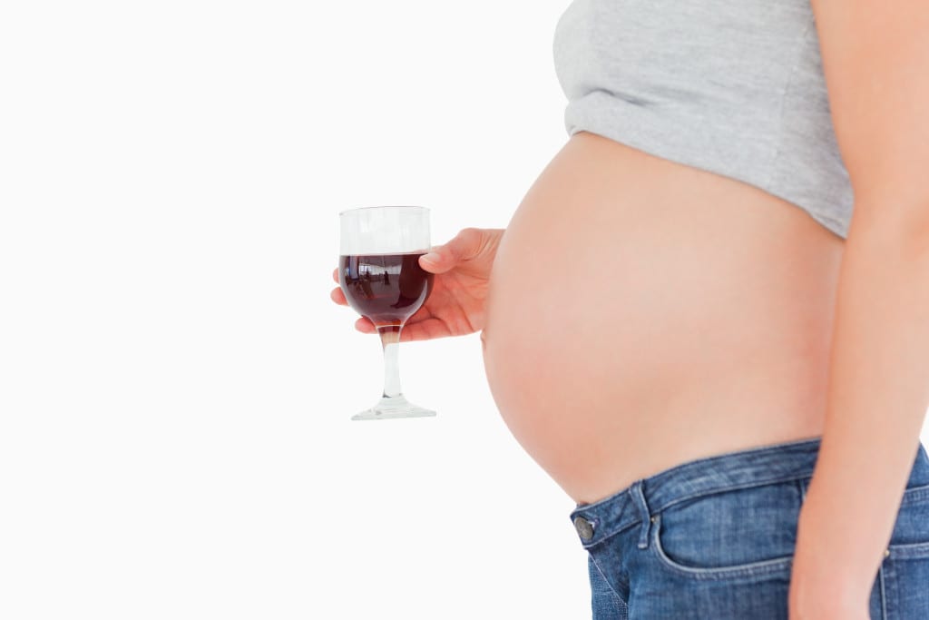 Pregnancy and alcohol wine